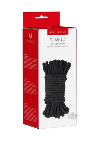 Me You Us Tie Me Up Rope Black 10m