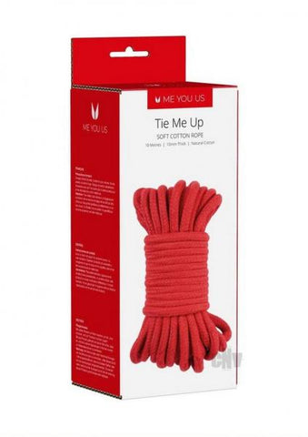 Me You Us Tie Me Up Rope Red 10m