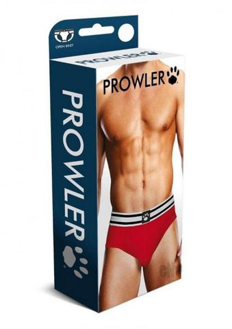 Prowler Red/white Open Brief Sm