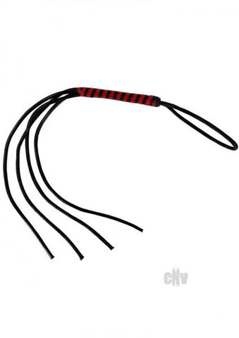 Prowler Red Heavy Duty Flogger Blk/red