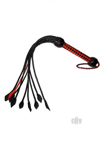 Prowler Red Short Handle Flogger Red/blk