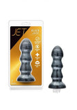 Jet Black Jack Carbon Metallic Black Butt Plug