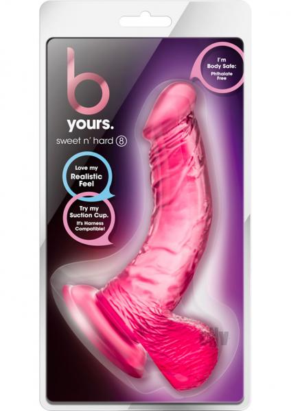 Sweet & Hard 8 Pink Realistic Dildo