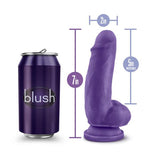 Au Naturel Bold Beefy 7 In Dildo Purple