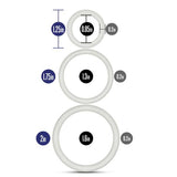 Performance VS4 Pure Premium Silicone Cockring Set White