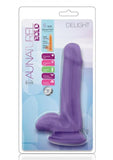 Au Naturel Bold Delight 6 In Dildo Purple