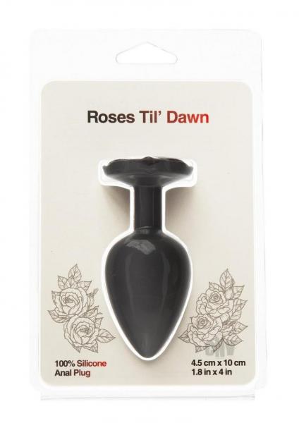 Roses Til Dawn Lg Black