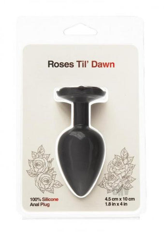 Roses Til Dawn Lg Black