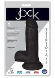 Jock Realistic Dong W/balls 6 Black