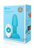 B-Vibe Petite Rimming Teal Blue Butt Plug