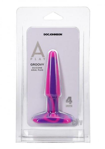 A-play Groovy Anal Plug 4 Fuchsia