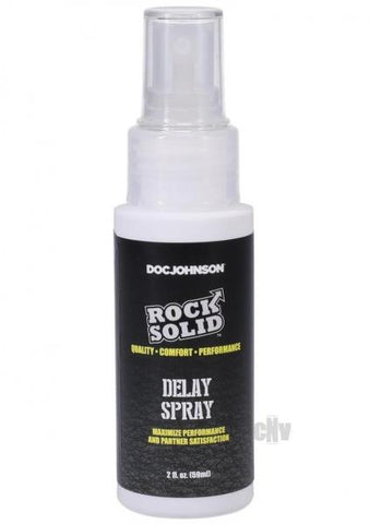 Rock Solid Delay Spray 2oz (bulk)