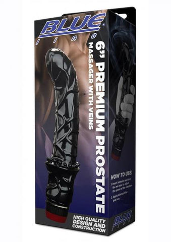 Cb Gear Prostate Massager Veins 6 Black