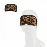 Lux Fetish Peek-A-Boo Love Mask Leopard O/S