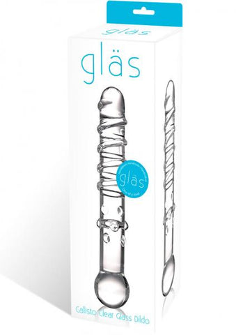 Glas Callisto Clear Glass Dildo