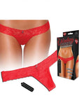 Vibrating Panties Vibe Pocket Red M/L