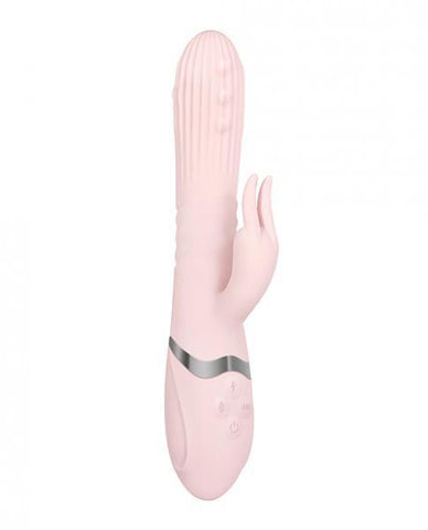 Eve's Thrusting Rabbit With Orgasmic Beads Orgasmic Beads - Pink