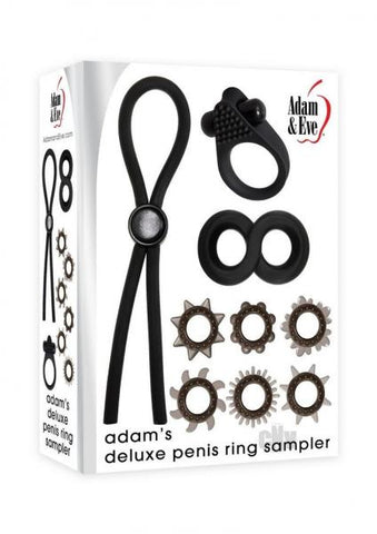 Adam & Eve Adams Deluxe Penis Ring Sampler