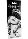 Sex & Mischief Satin Black Blindfold