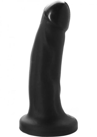 Tantus Mark O2 Realistic Dildo Silicone 6 Inch Black