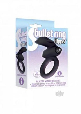 The Nines S-Bullet Ring Flipper Silicone Black