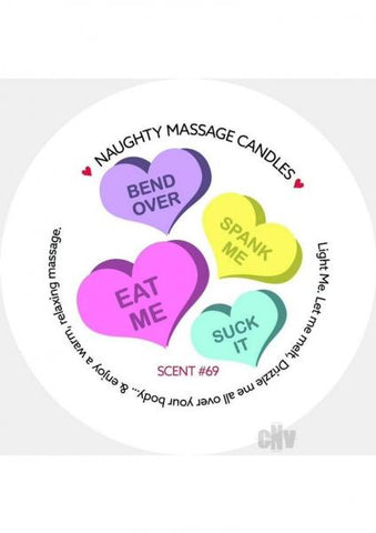 Massage Candle 1.7oz Bend Over Eat Me