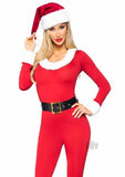 Santa Baby Jumpsuit 3pc Lg Red/wht