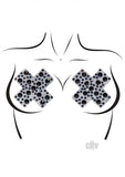 X Factor Nipple Jewel Stickers Os Blk