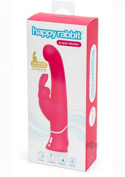 Happy Rabbit 2 G-Spot Vibrator Pink USB Rechargeable