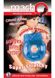 Macho Vibrating C-ring - Blue