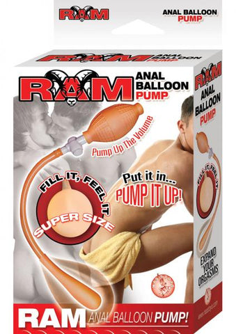 Ram Anal Balloon Inflatable Pump Beige