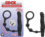 My Cockring With Ass Blaster Black