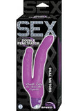 Sex Double Penetrator Purple Vibrator