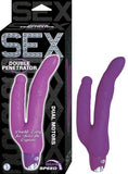 Sex Double Penetrator Purple Vibrator