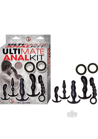 Ultimate Anal Kit Black 7 Unique Items