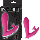 Infinitt Suction Massager Three Pink Vibrator