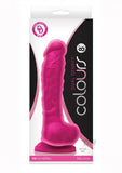 Colours Dual Density 8 inches Dildo Pink