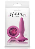 Glams Mini Butt Plug Pink Gem