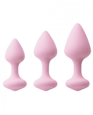 Inya Triple Kiss Trainer Kit Pink Butt Plugs