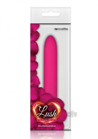 Lush Tulip Pink Slim Rechargeable Vibrator