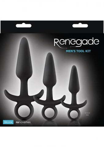 Renegade Men's Tool Kit Anal Set Black