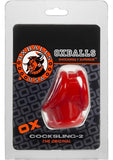 Cocksling 2 Cock & Ball Sling Oxballs Red