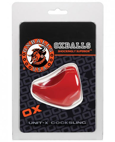 Oxballs Unit-X Cocksling Red