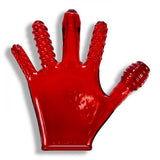 Finger Fuck Glove Clear Red (net)