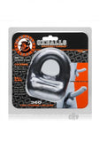 Oxballs 360 2-Way Cockring & Ballsling Steel Silver