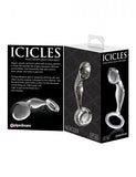 Icicles No. 46 Glass Butt Plug Clear