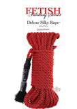 Fetish Fantasy Series Deluxe Silky Rope Red 32ft