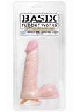 Basix Rubber Works 6 Inch Dong - Beige