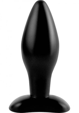 Anal Fantasy Medium Silicone Plug Black