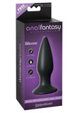 Anal Fantasy Small Rechargeable Anal Plug Black